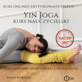 Yin Joga – kurs nauczycielski online YACEP
