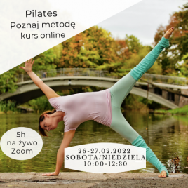 Pilates kurs online – Poznaj metodę